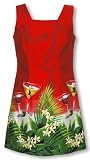 Floating Martini Short Tank Hawaiian Aloha Dress