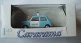 Cararama Police Mini Cooper - 1/43 scale