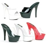 601-Vanity 6 Inch Mule In 6 Colors, by Ellie Shoes
