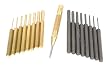 SE 18 pc. Brass and Carbon Steel Drive Pin Punch Set