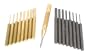 SE 18 pc. Brass and Carbon Steel Drive Pin Punch Set