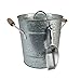 Artland Masonware Ice Bucket with Scoop, Galvanized, Metal