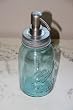 Ball Perfect Mason Jar Soap Dispenser with Metal Stainless Pump - Vintage Quart Jar