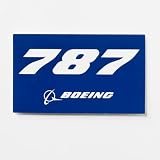 787 Dreamliner Blue Sticker