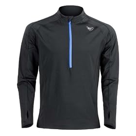 Time To Run Men's Long Sleeve Thermo Zip Neck Top