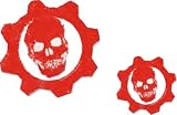 Gears of War 3 Car Decals Crimson Omen Set of 3