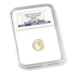 2006 W $5 Gold American Eagle NGC MS69