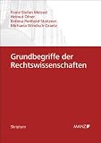 Grundbegriffe der Rechtswissenschaften: Skriptum