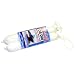 Oil-Dri L90809 White Bilge Sock, 3" Dia x 18" L (Box of 10 Packs, 2 per Pack)