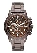 Fossil - Dean Stainless Steel Watch - Brown FS4645