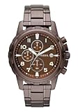 Fossil - Dean Stainless Steel Watch - Brown FS4645