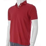 Ruff Hewn Mens Short Sleeve 3-button Pique Polo