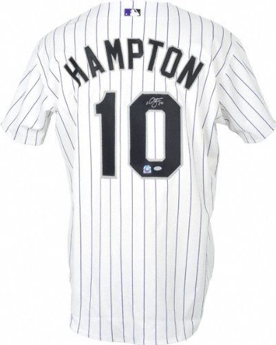 Mike Hampton Autographed Jersey | Details: Colorado Rockies