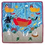 Applique wall hanging, 'Coastal Beach'