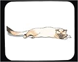 Mouse Pad with cat, feline, siamese, kitten