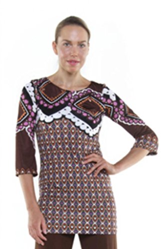 Joyous & Free Women’s Boatneck Charlie Mini Dress M Chocolat