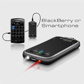 RichardSolo 1800mAh External Battery Pack with Mini USB to Micro USB Cable for Blackberry & Smartphone - Black
