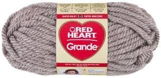 Bulk Buy: Red Heart Grande Oatmeal (2-pack)