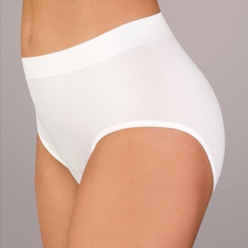 Wearever Smooth and Silky Incontinence Brief, White, S/M 6-8. Hip 36-38 by Eversures