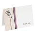 Kitchen & Housewares : Pastel Stems Thank-You Cards 50 ct.