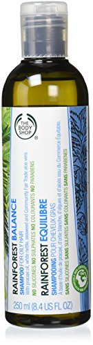 The body shop rainforest balance shampoo, for oily hair…