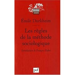 Les r�gles de la m�thode sociologique