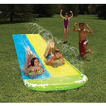 Wham-o Slip N Slide Wave Rider Double With 2 Slide Boogies