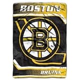 Boston Bruins 60''x80'' Royal Plush Raschel Throw Blanket