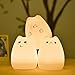 Mystery Kids Nightlight, Children Night Light, Cute Cat LED Lamp, Bedroom Touch Lamps, Colorful Nursery Lights With USB Charging, 3 Lighting Modes