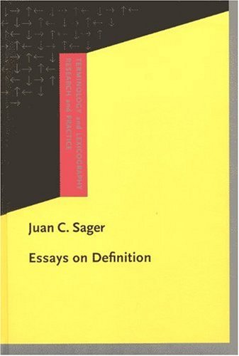 essays on definition terminology and lexicography research and practice
