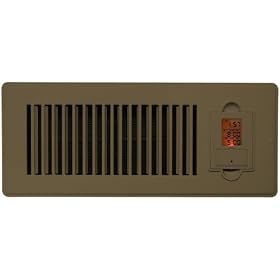 Vent-Miser 91665-BR Programmable Enery Saving Vent, 12-by-4-Inches, Brown