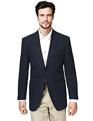 Blue Harbour Heritage Pure Cotton 2 Button Jacket