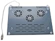USB Powered and Most Efficient Metal Cooler Pad with 3 Built-in Fans for Laptop Computer