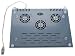 Electronics : USB Powered and Most Efficient Metal Cooler Pad with 3 Built-in Fans for Laptop Computer