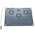 USB Powered and Most Efficient Metal Cooler Pad with 3 Built-in Fans for Laptop Computer