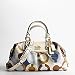 Coach Madison Signature Op Art Sabrina Satchel Duffle Bag Tote 12932 Blue Mutli
