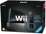 Nintendo Wii (Black) with Wii Sports + Wii Sports Resort: Includes Wii Remote Plus