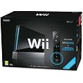 Nintendo Wii (Black) with Wii Sports + Wii Sports Resort: Includes Wii Remote Plus