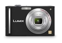 Panasonic Lumix DMC-FX55K 8.1MP Digital Camera with 3.6x Wide Angle MEGA Optical Image Stabilized Zoom (Black)