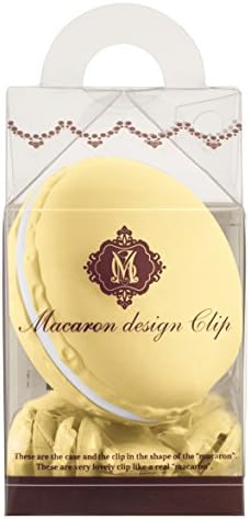 Macaroon design clip 12 pcs case clip set MC-12 lemon (RE) / 25903