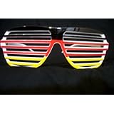 German flag shutter shades style German sunglasses