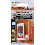 OHM　シャープコードレスホン子機用充電池【M-003同等品】　大容量800mAh　TEL-B2024H　【土日出荷】