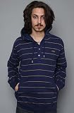 WeSC The Wintor Hooded Sweatshirt in Medium Blue hood ,Sweatshirts for Men
