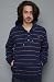 WeSC The Wintor Hooded Sweatshirt in Medium Blue hood ,Sweatshirts for Men