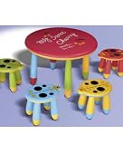 Alpina Mobilier pour enfants Ensemble Coccinelle