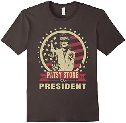 Men's Pasty For President T-shirt Small Asphalt