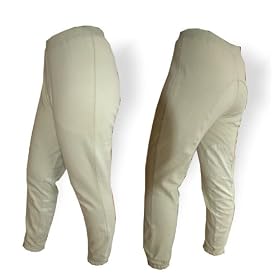 Casual Riding Pants Relax fit Breeches Jodhpur -Tan -34