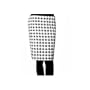 Escada Graphic Print Tweed Skirt (14/44, Cream/Black/White)