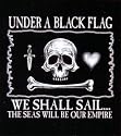 Pirate T-shirt - Under a Black Flag
