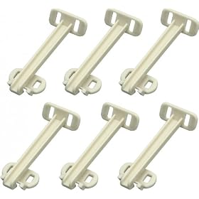 Helly-Lot de 6 Bloques portes ou Bloque Tiroirs - Securite Enfant Protection Bebe